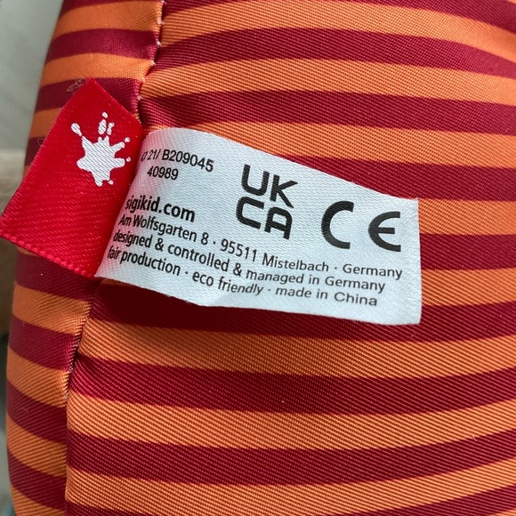 Sigikid German Plush Stuffed Animal Monkey Teaching 19" Shoelaces SOFT EUC - Picture 8 of 9